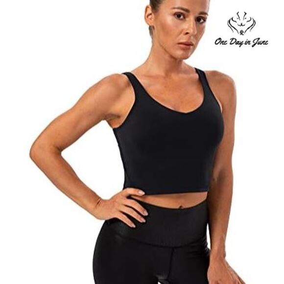 Lavento Longline Tank Top with Built in Bra Size 8 - Picture 1 of 4
